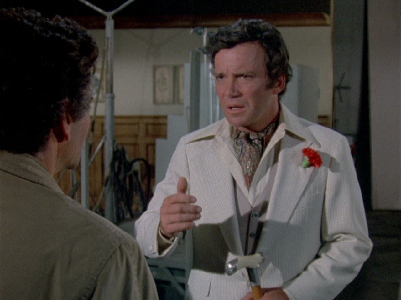 Ward Fowler plays a detective, and is very proud of it