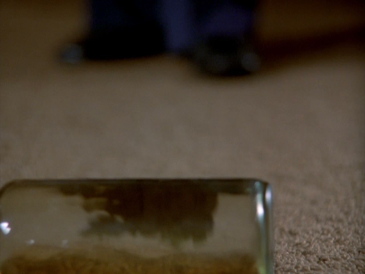 A whiskey bottle: the clue the whole case rests on