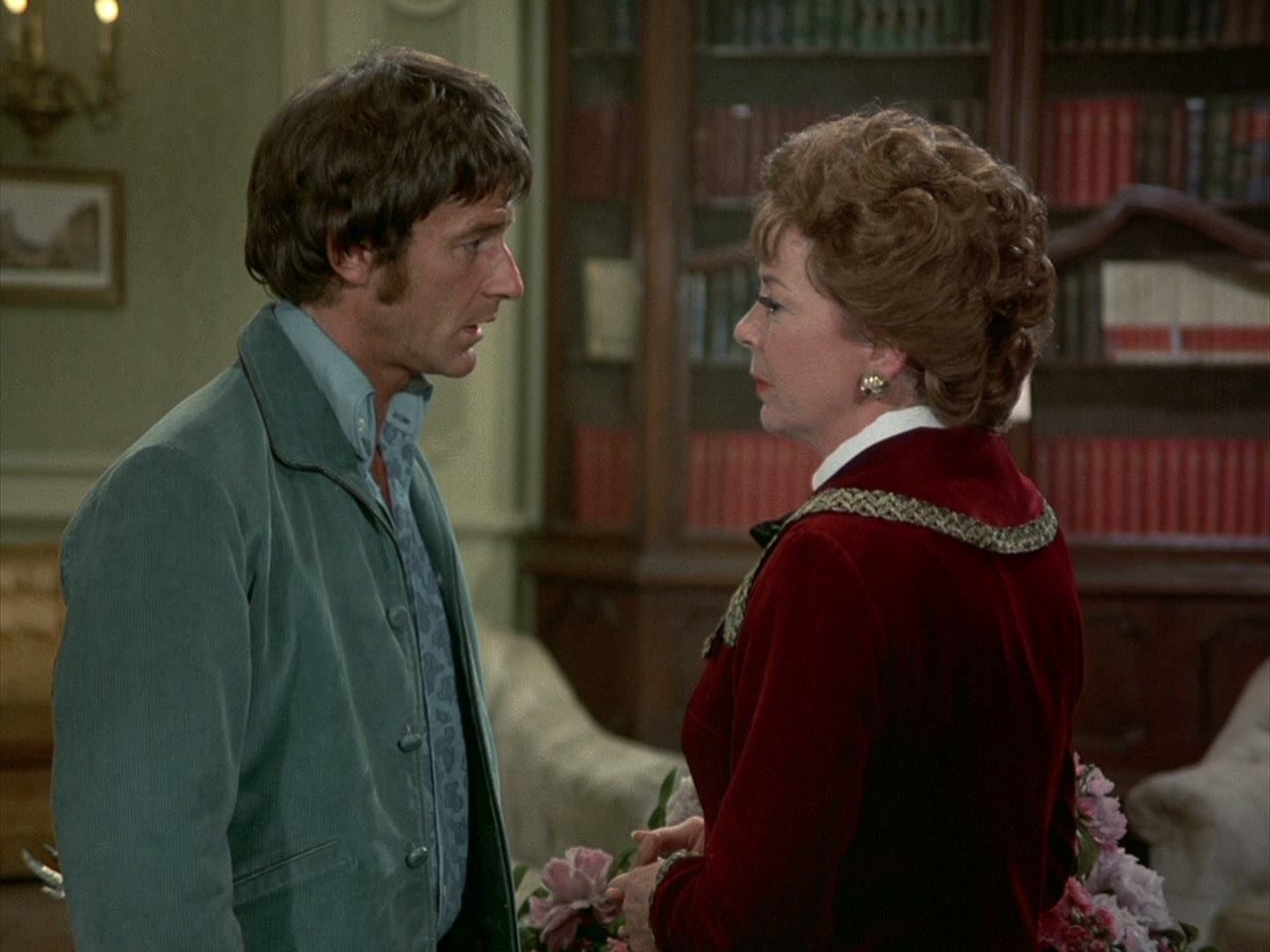 Roger and aunt Doris, the one person who defends him