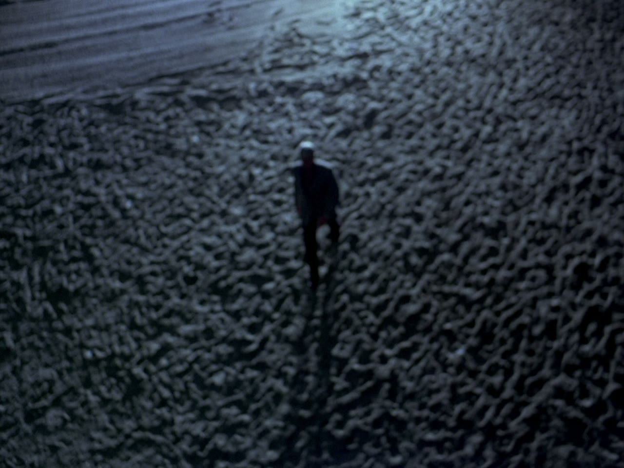 A beach at night: a murder with no witnesses at all