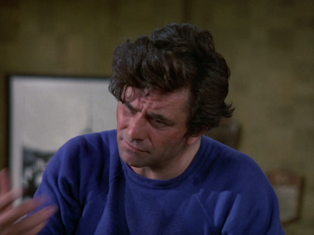 The lieutenant in a tracksuit: a rare sight