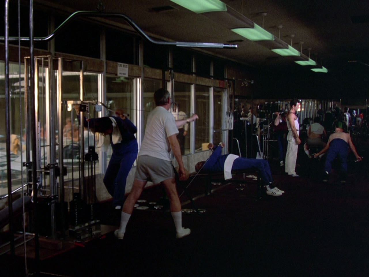 Everything in the gym is on show, and that is the trouble