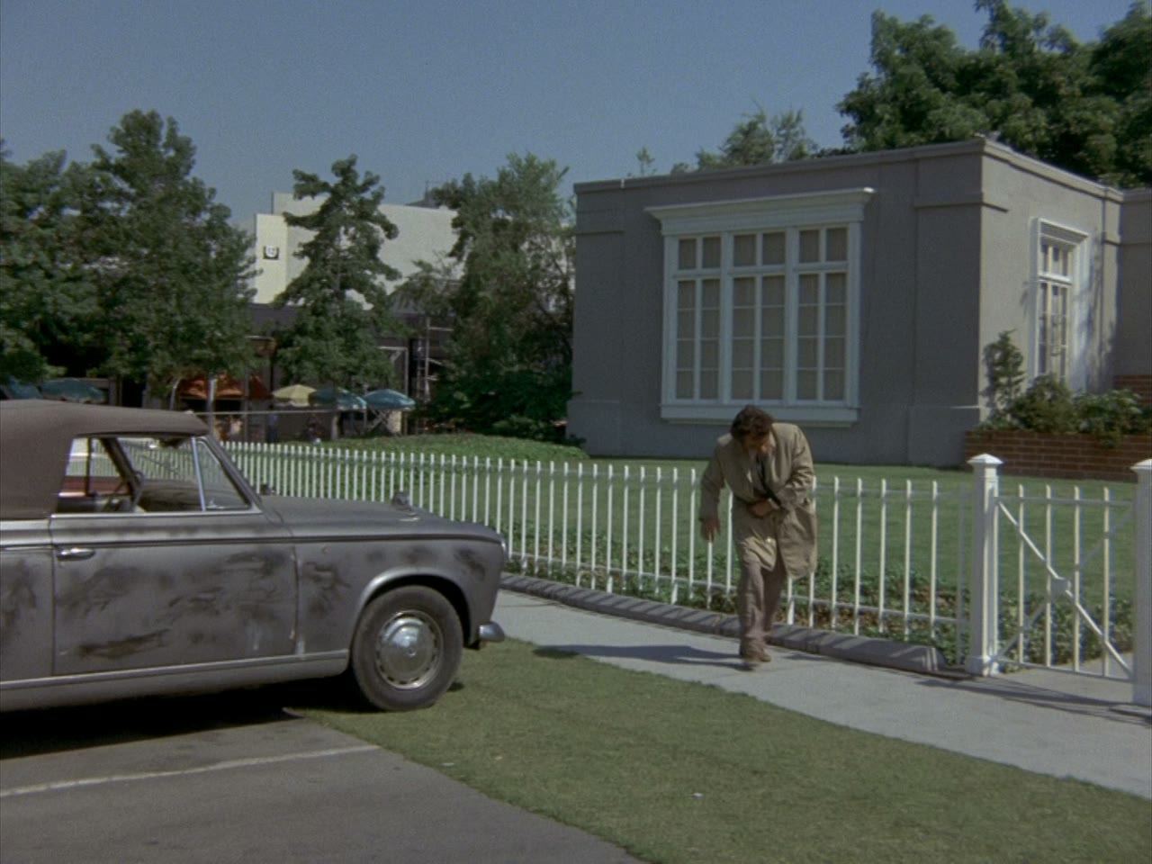 The studio backlot: a street where nobody lives