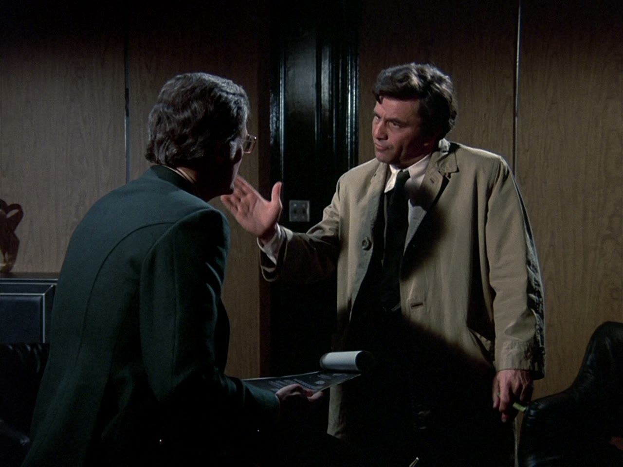Two detectives in one room: Columbo and Brimmer