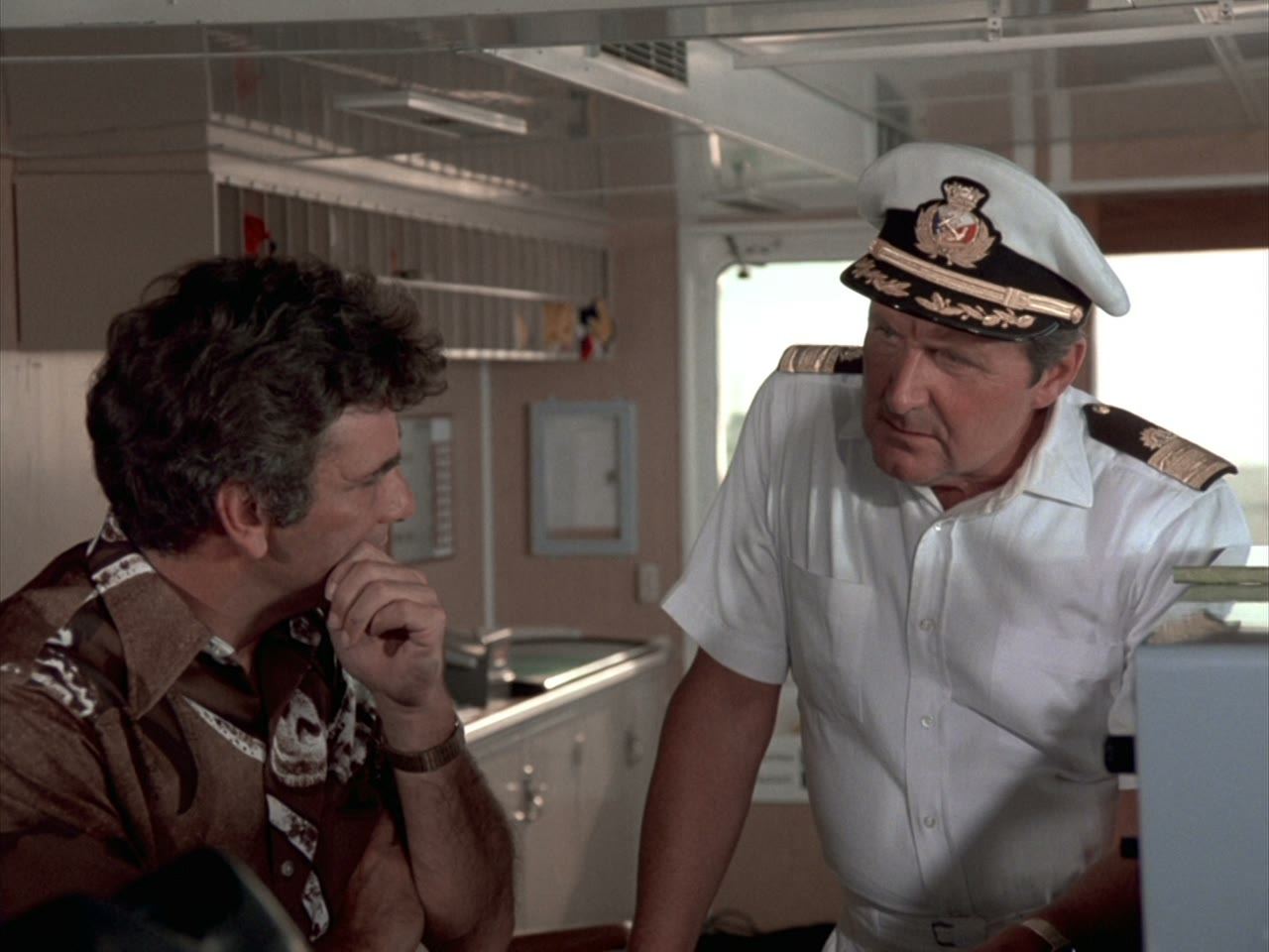 Captain Gibbon agrees to help; he has no choice