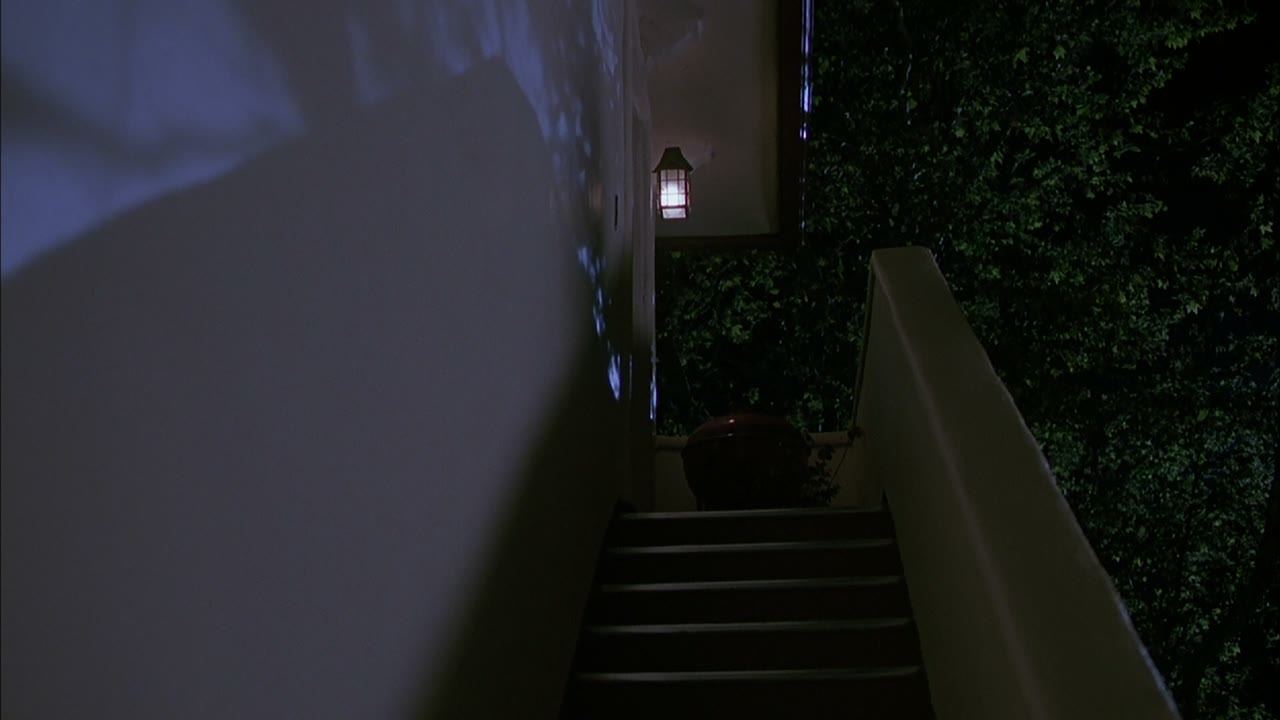 The staircase in the beach house, where it happened