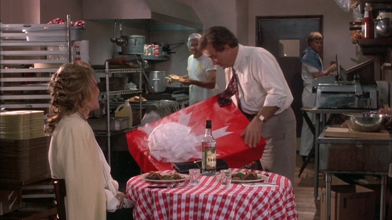 A dinner with nothing whatever to do with the case
