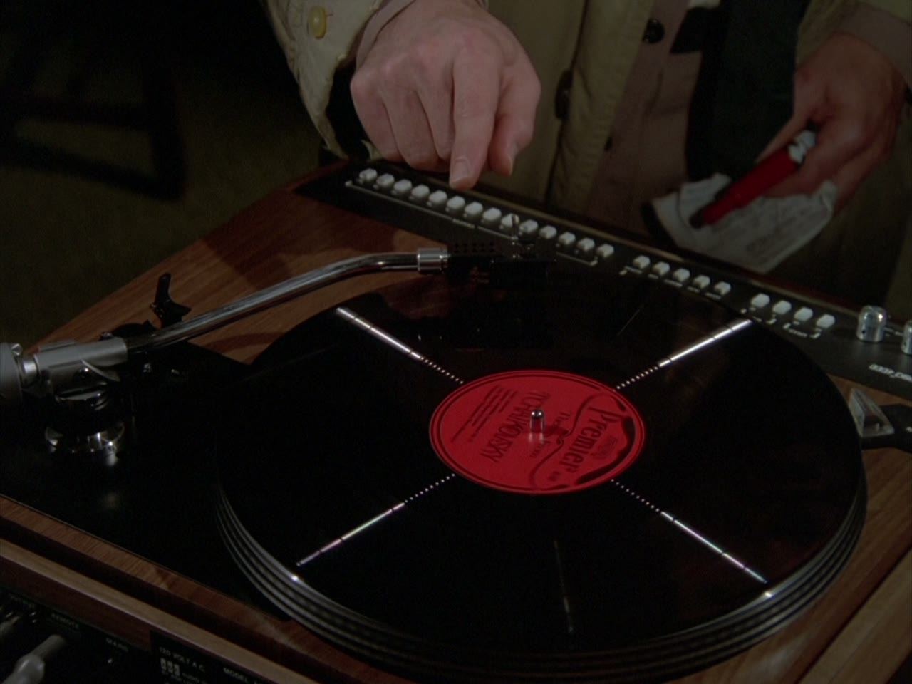 A gramophone record cast in the role of witness