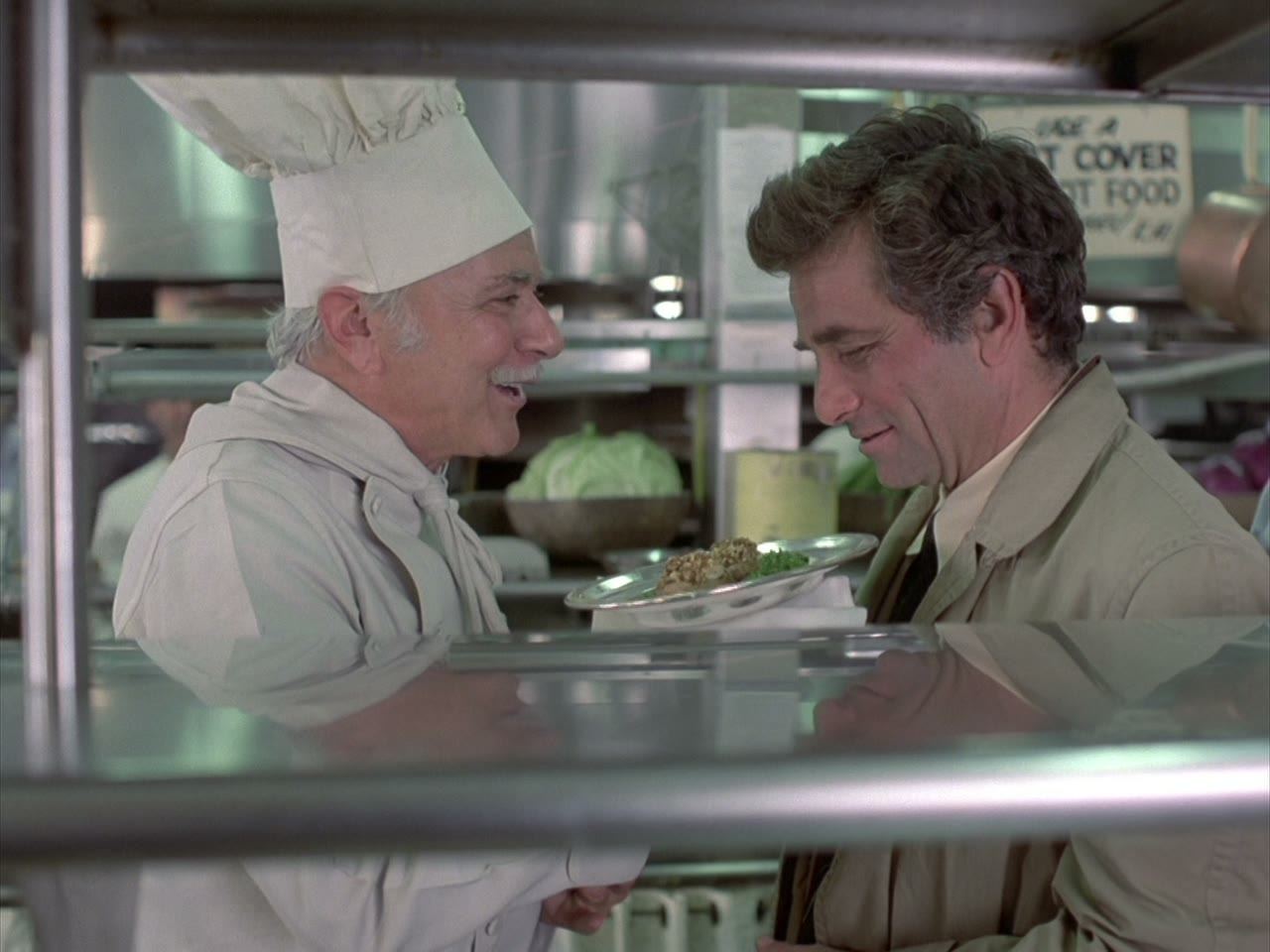 In the kitchen, the food and everything else get settled