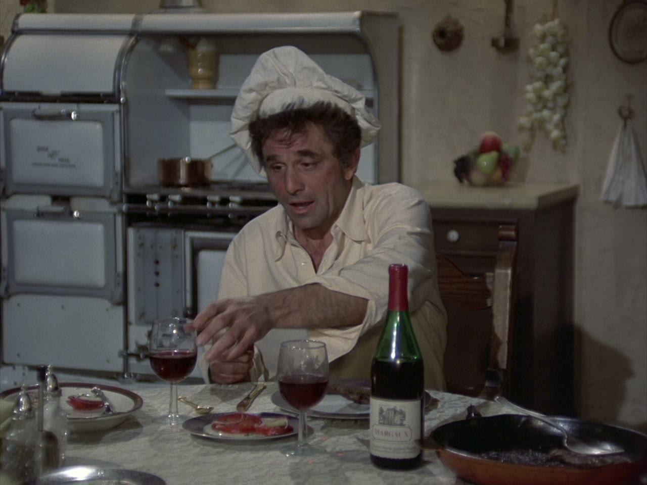 A finale in which the lieutenant does the cooking