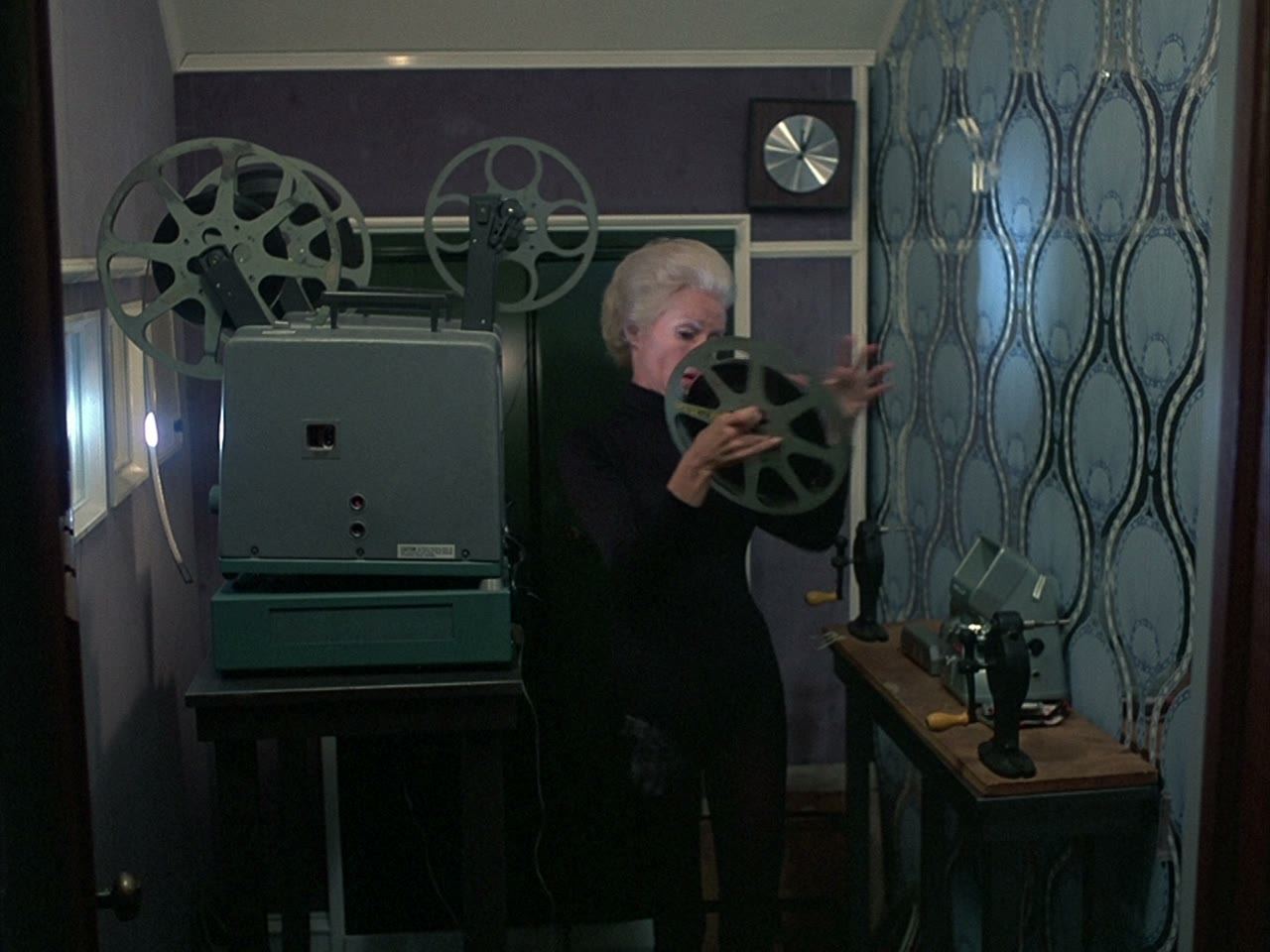 The old reels are run again and again