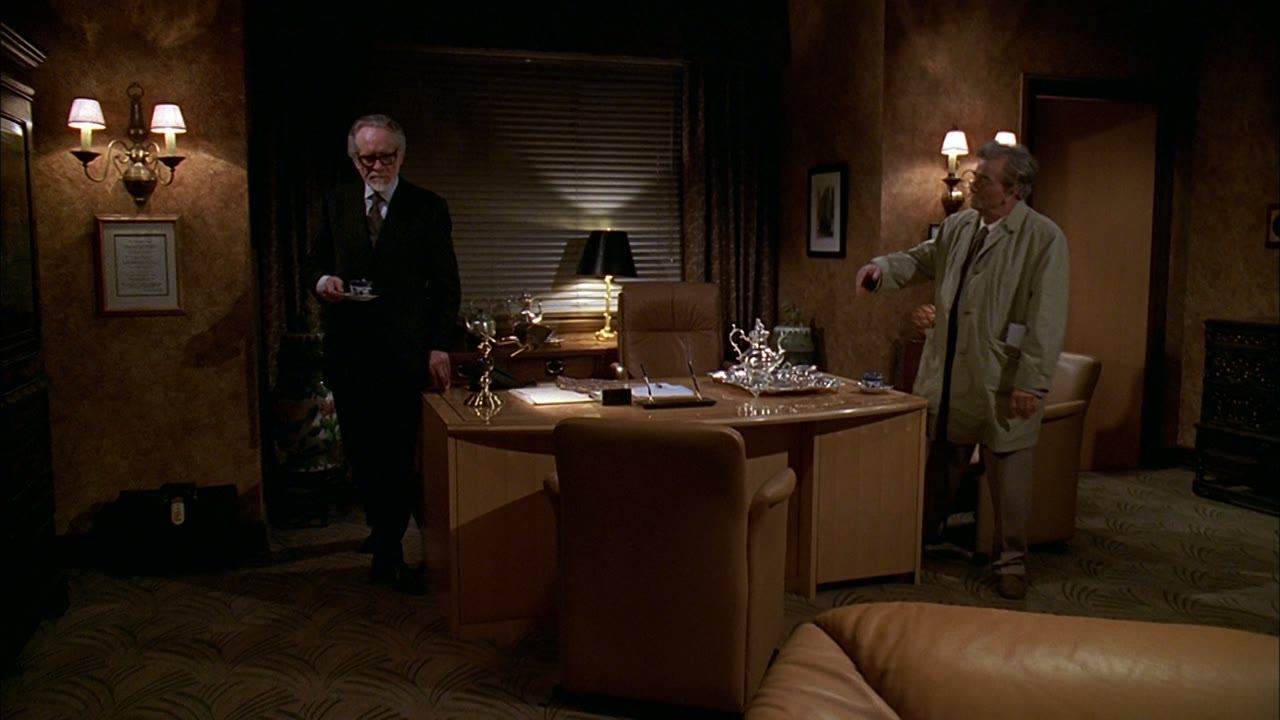 An office better furnished than a banker's